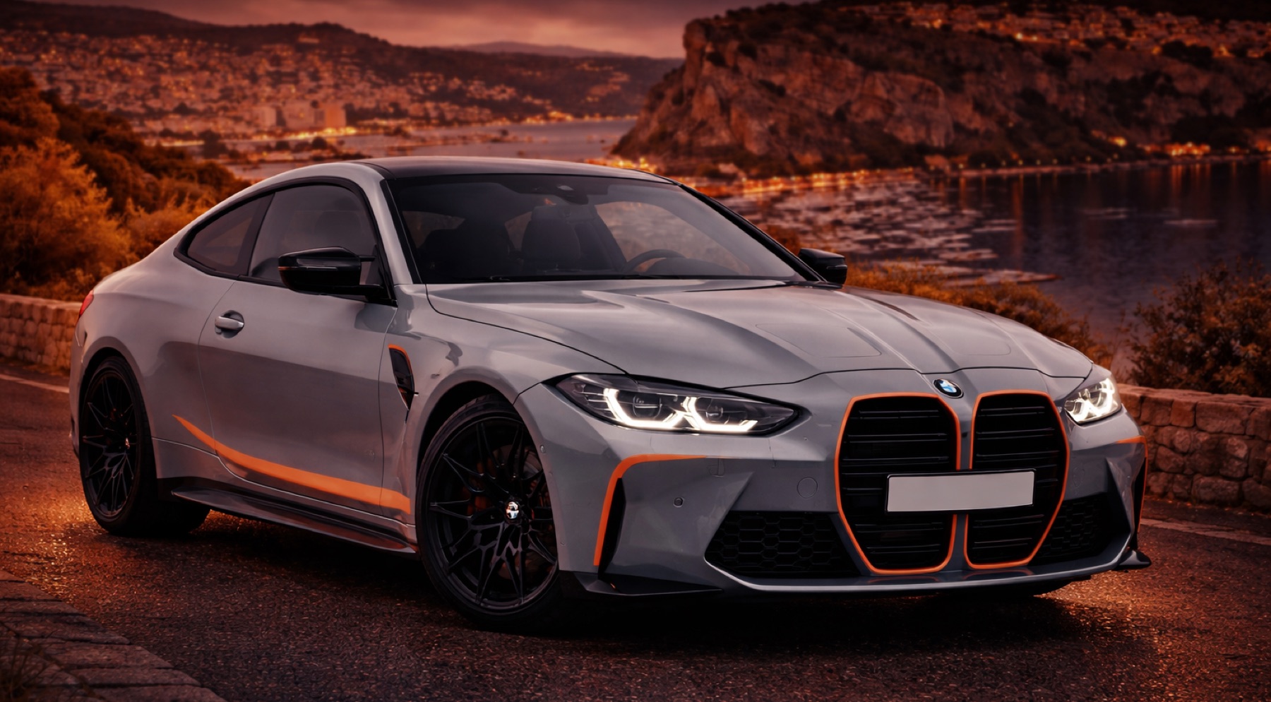 BMW M4 rental card