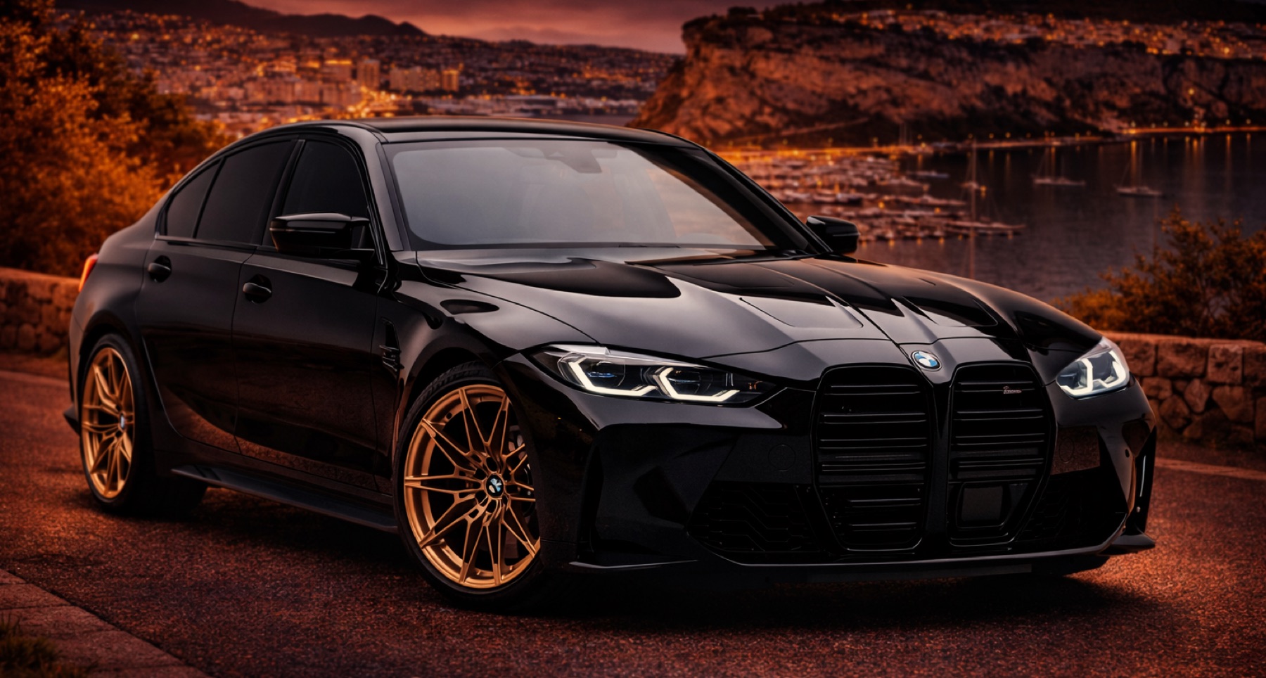 BMW M3 rental card