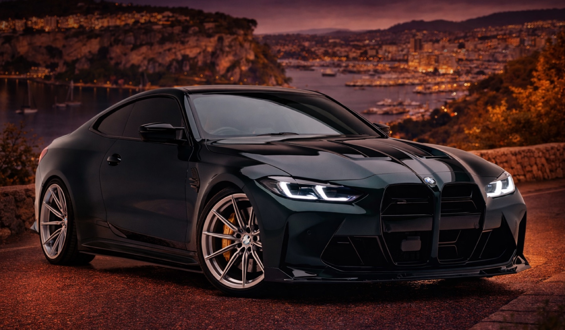 BMW M4 купе rental card