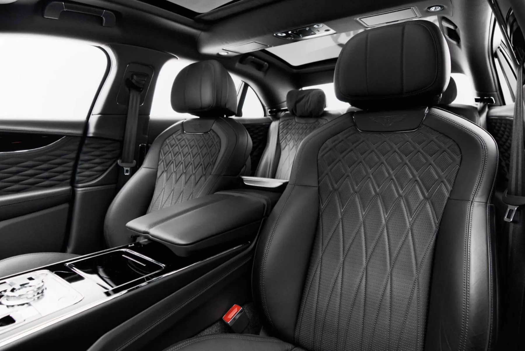 Bentley Flying Spur steering wheel interior