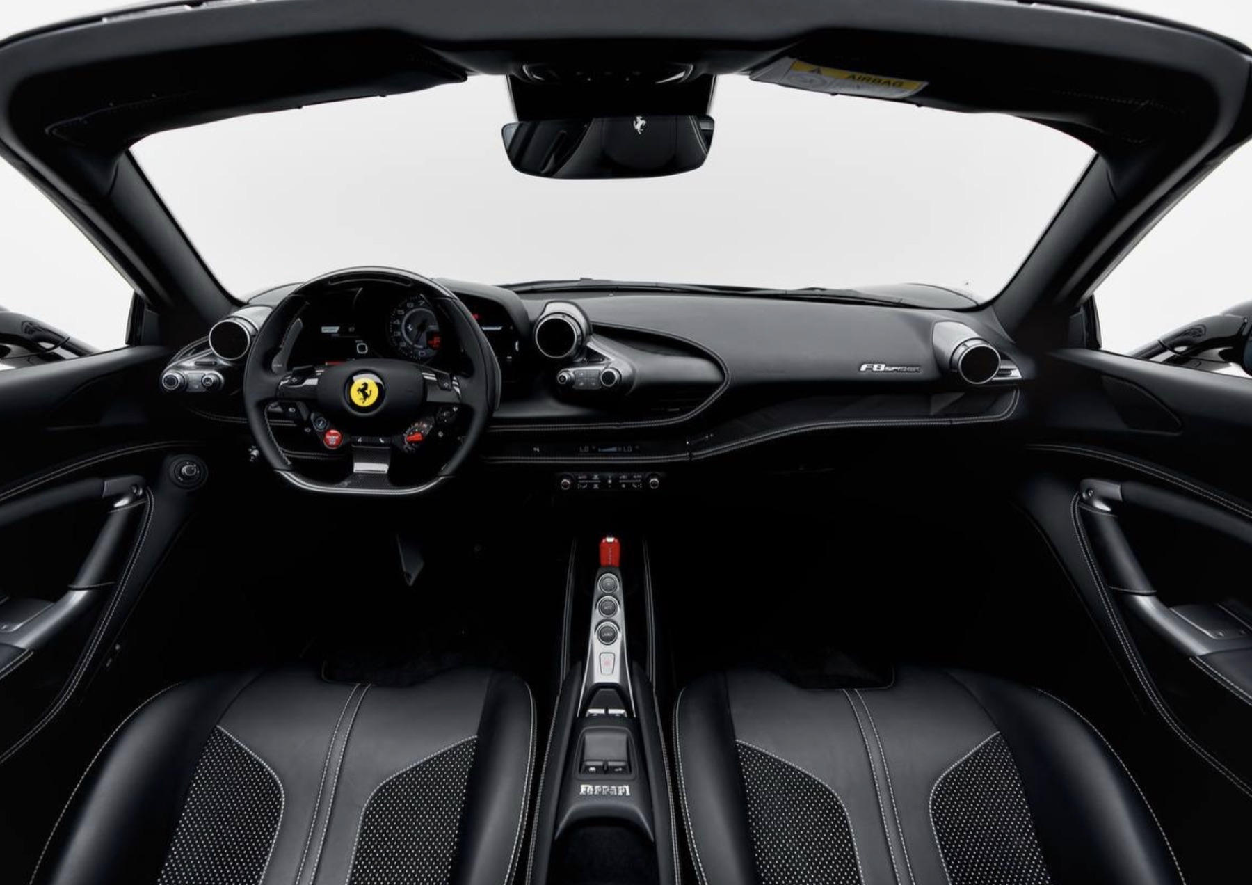 Ferrari F8 Tributo Spyder кокпит details