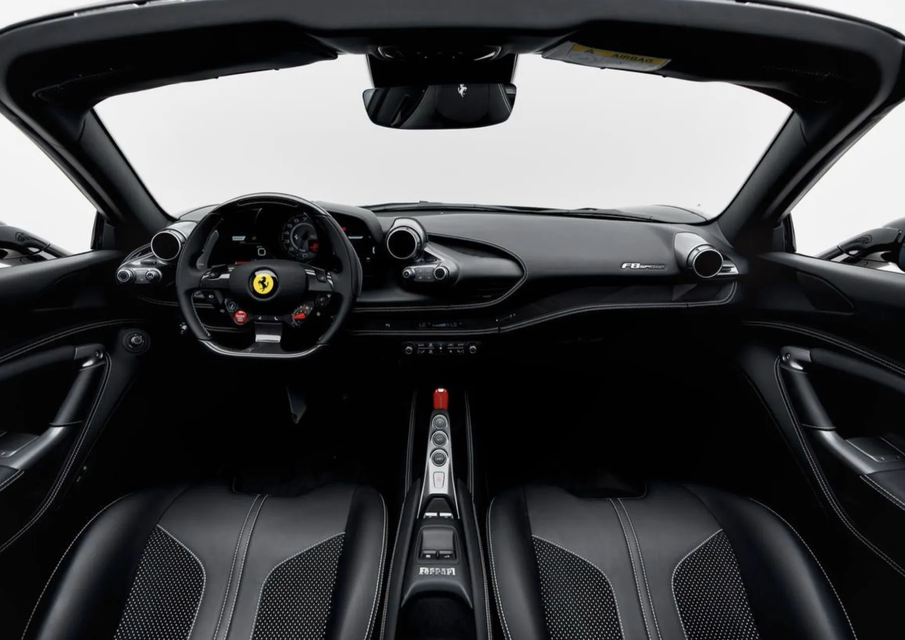Ferrari F8 Tributo Spyder кокпит details