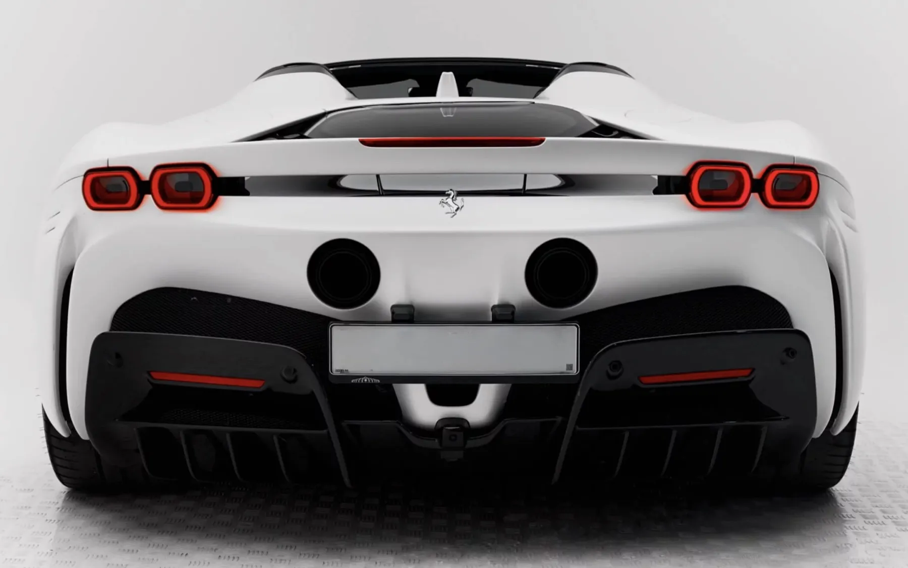 Ferrari SF90 side profile