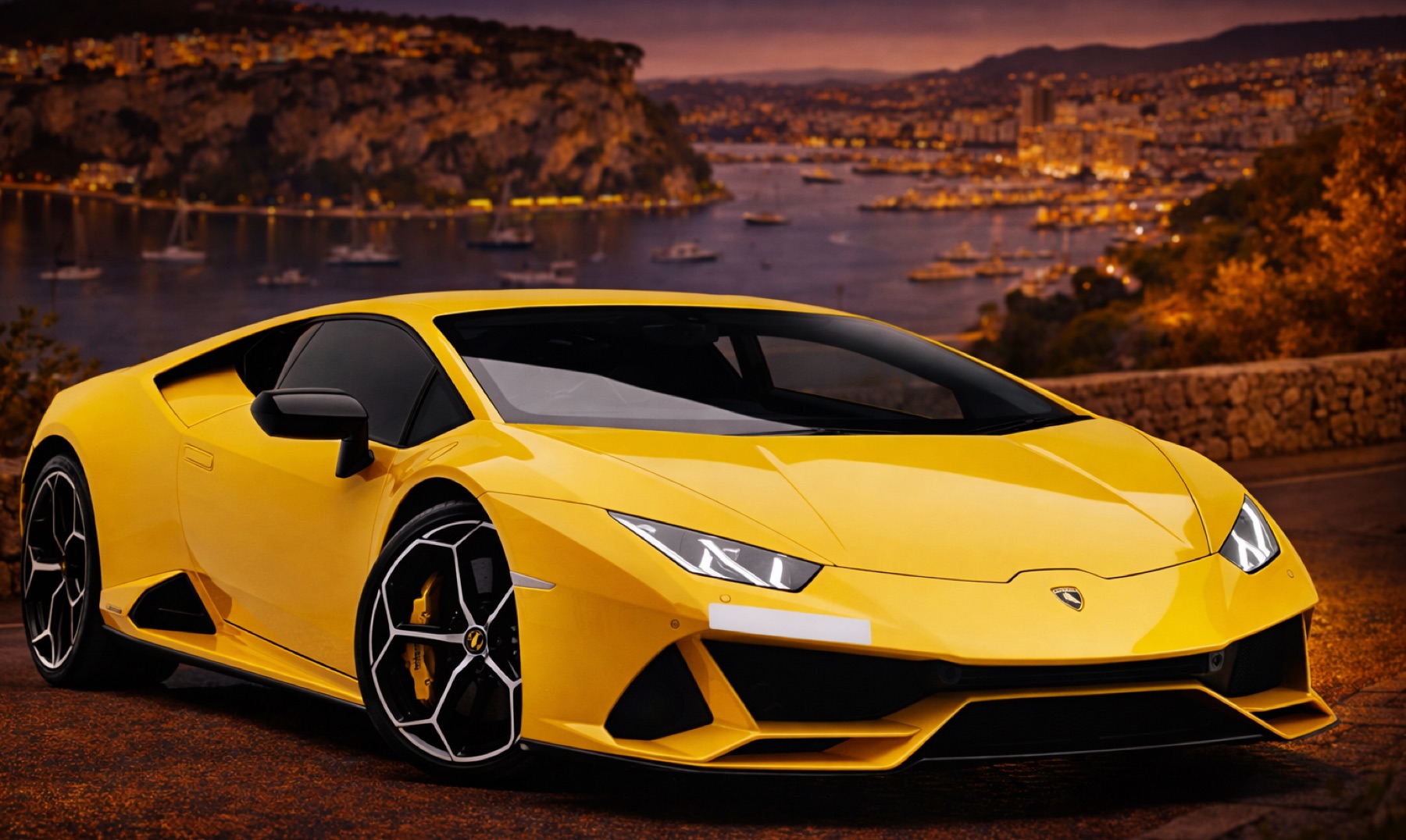 Lamborghini Huracan Evo купе rental card