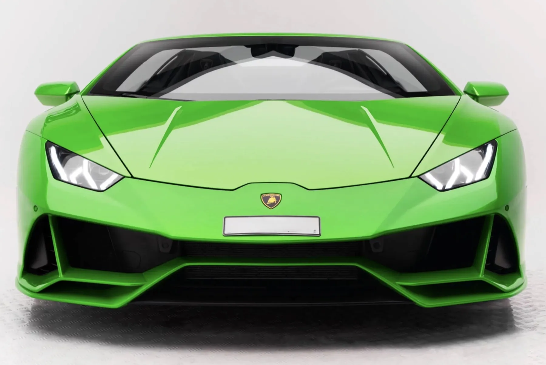 Lamborghini Huracan Evo Spyder rear view
