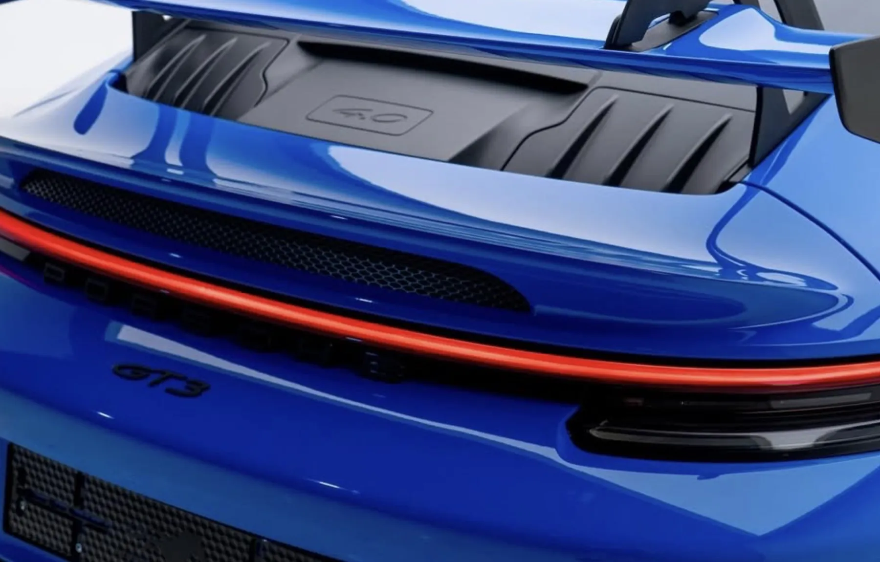 Porsche 911 GT3 Experience rear light details