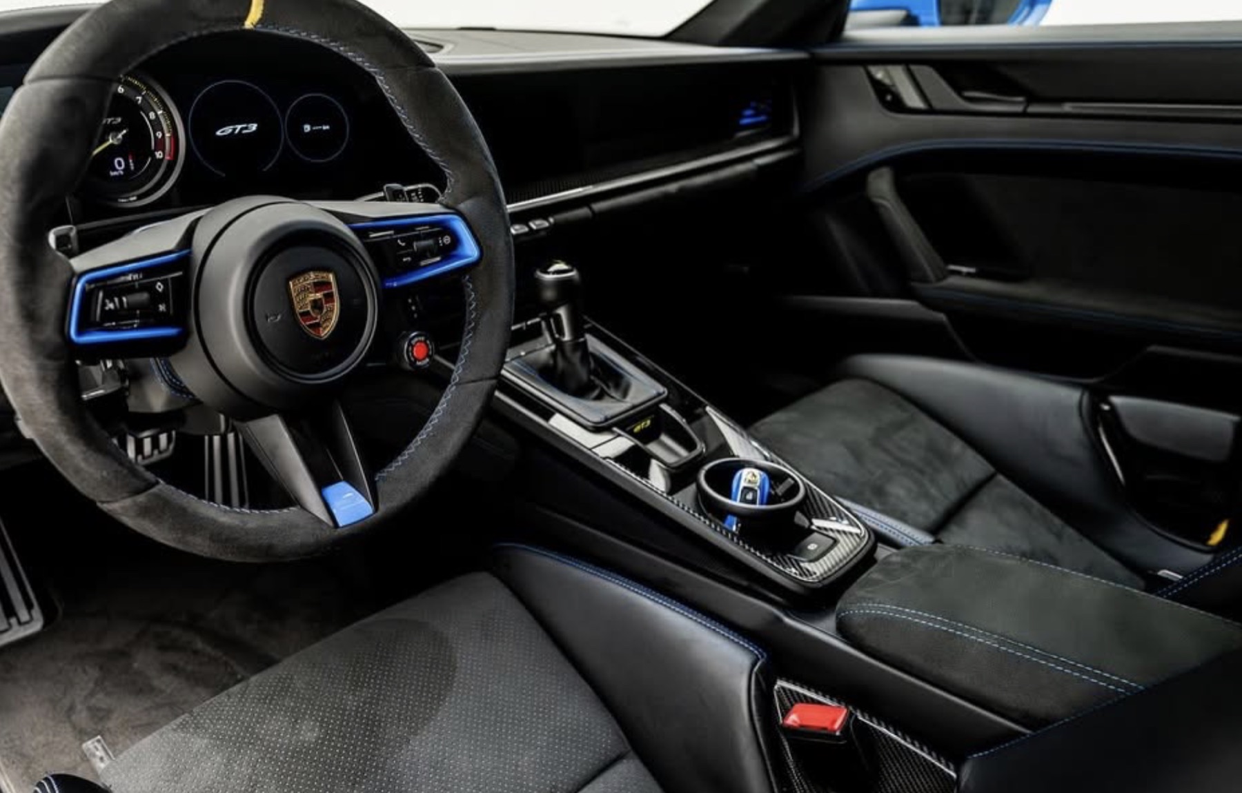Porsche 911 GT3 Experience кокпит and controls