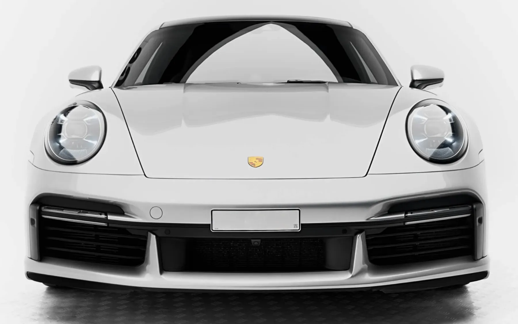 Porsche 911 Turbo S front view