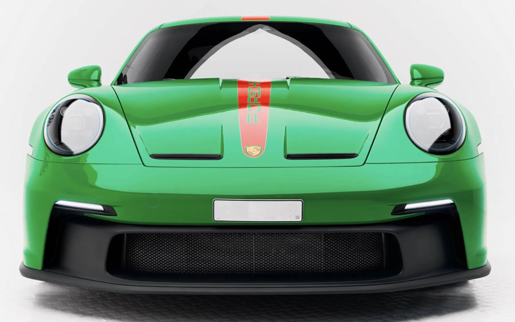 Porsche GT3 front view