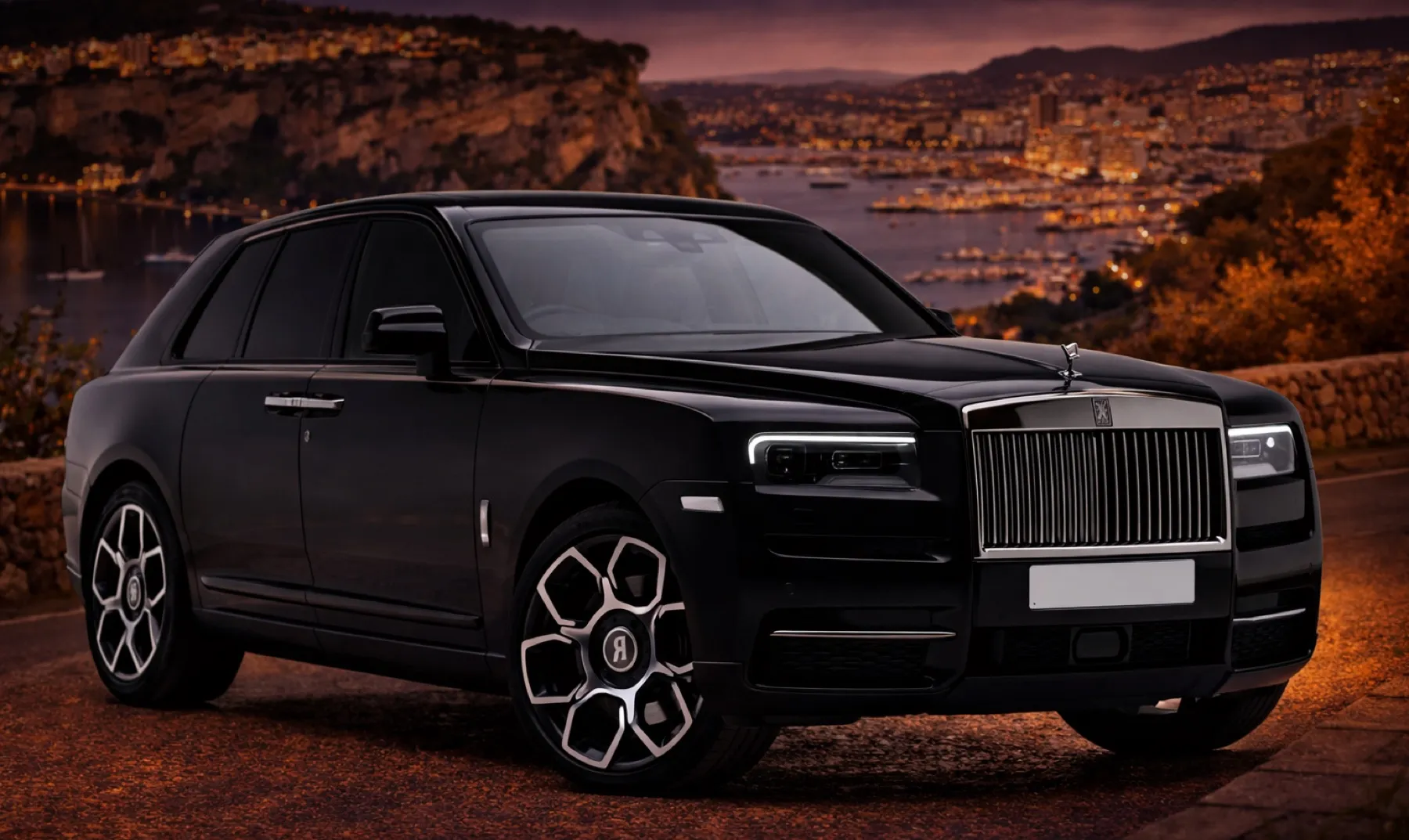 Rolls-Royce Cullinan rental card
