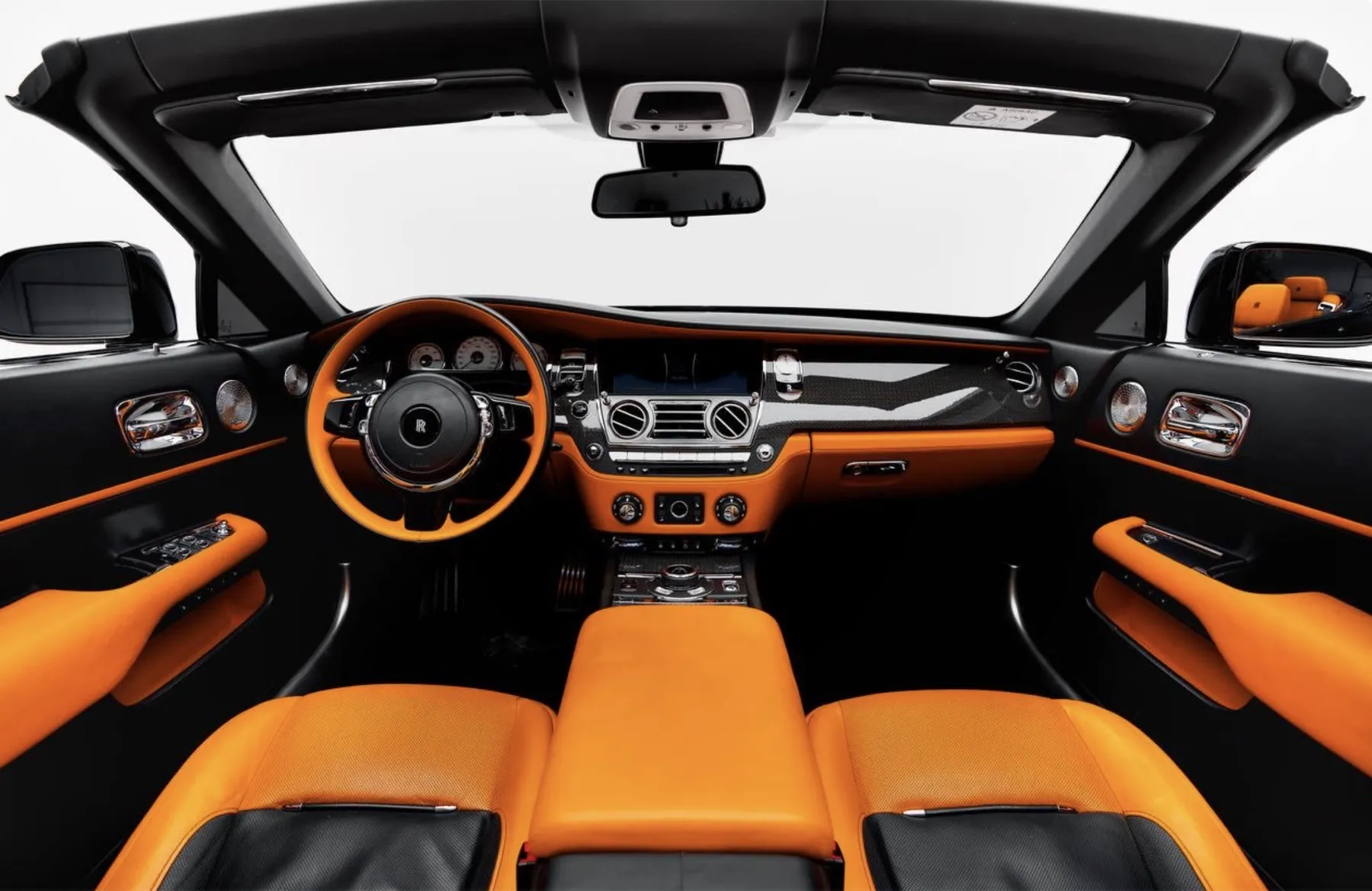 Rolls-Royce Dawn interior details