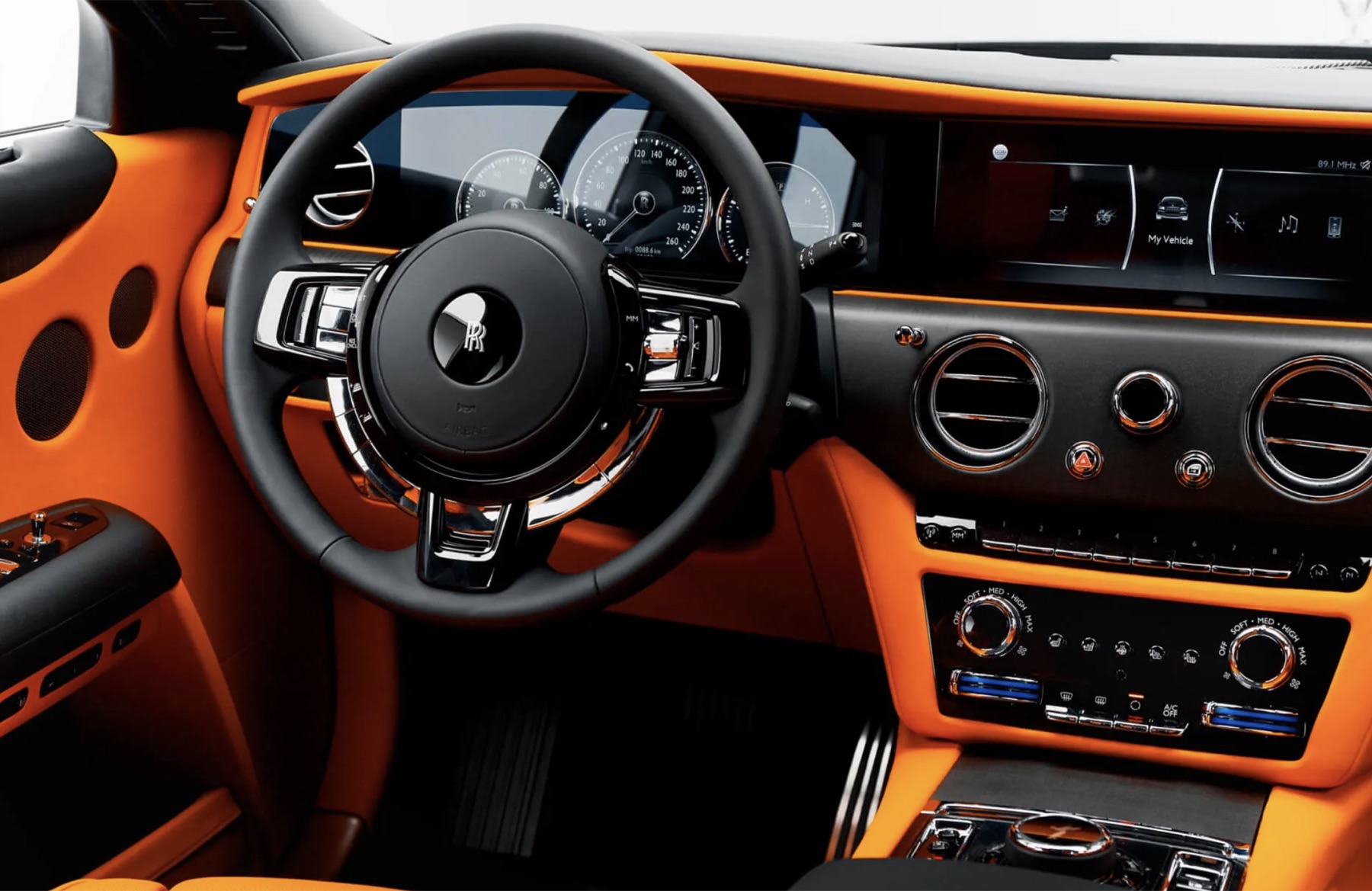 Rolls-Royce Ghost V кокпит details