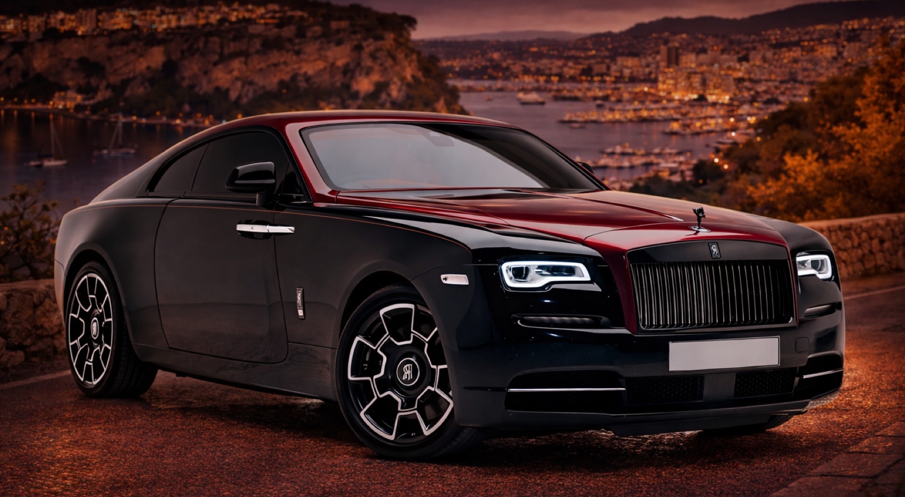 Rolls-Royce Wraith rental card