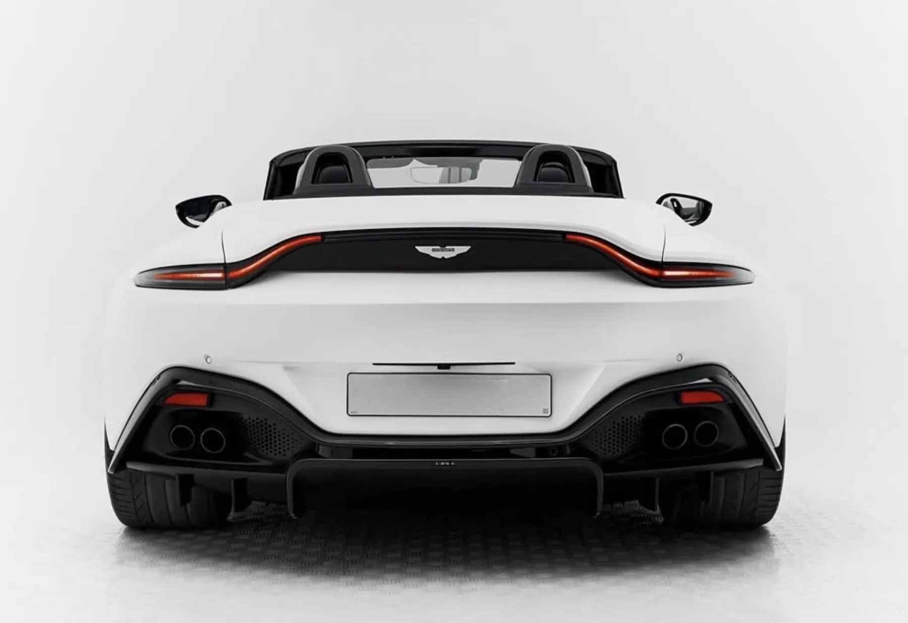 Aston Martin Vantage interior view
