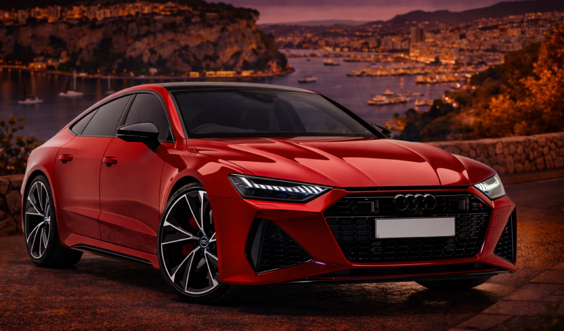 Audi RS7 rental card