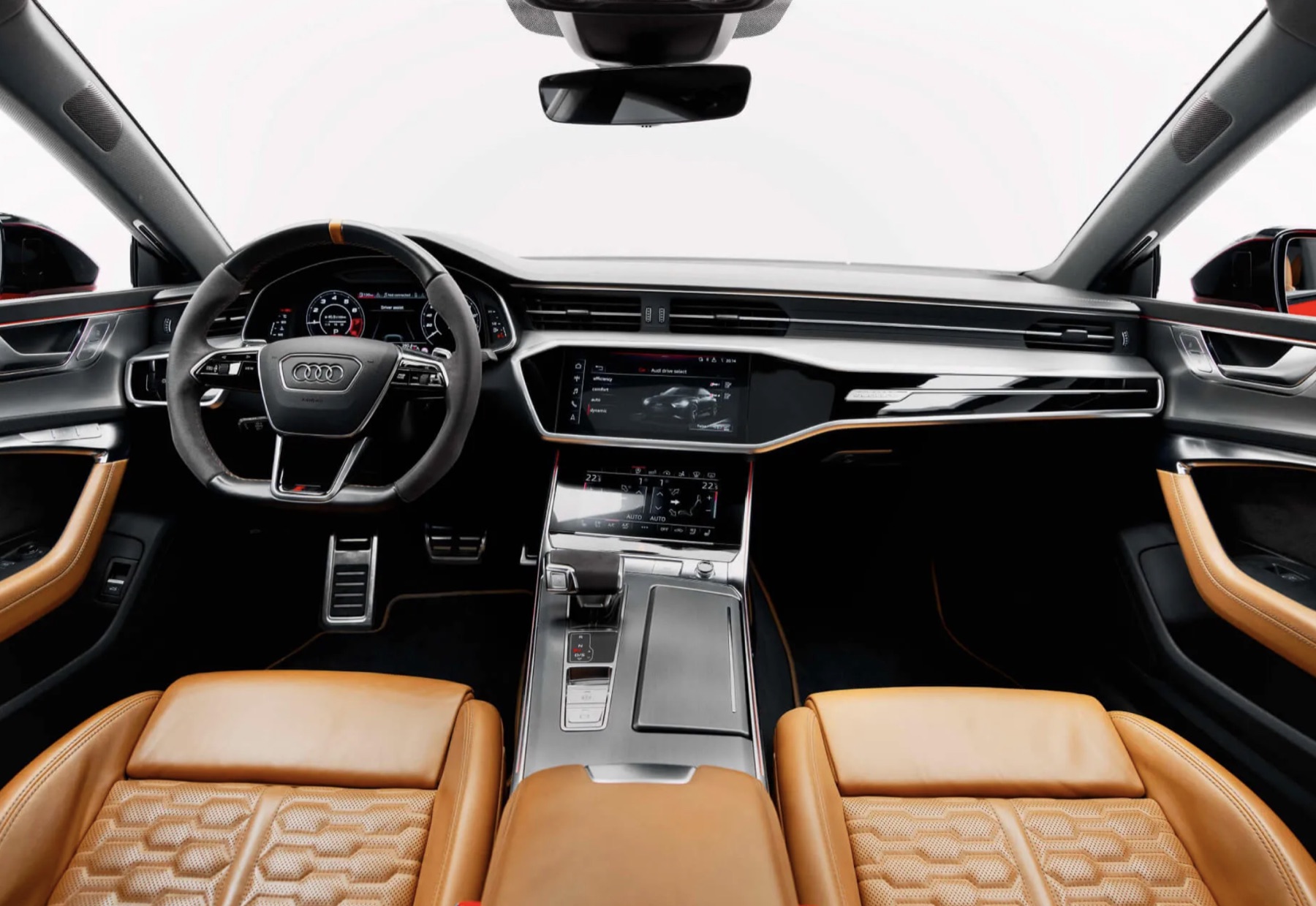 Audi RS7 кокпит details