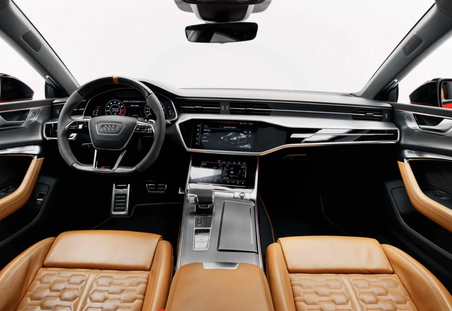 Audi RS7 кокпит details