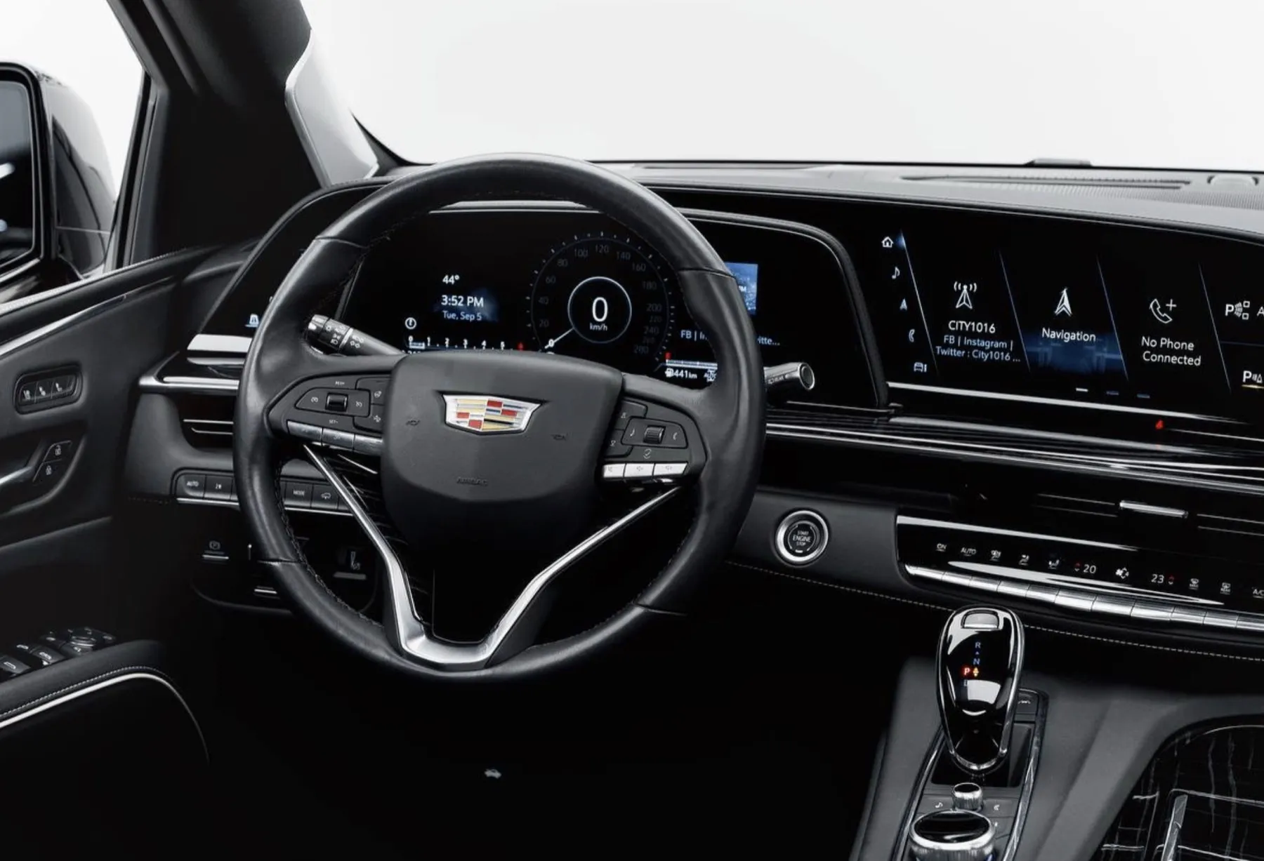 Cadillac Escalade interior view