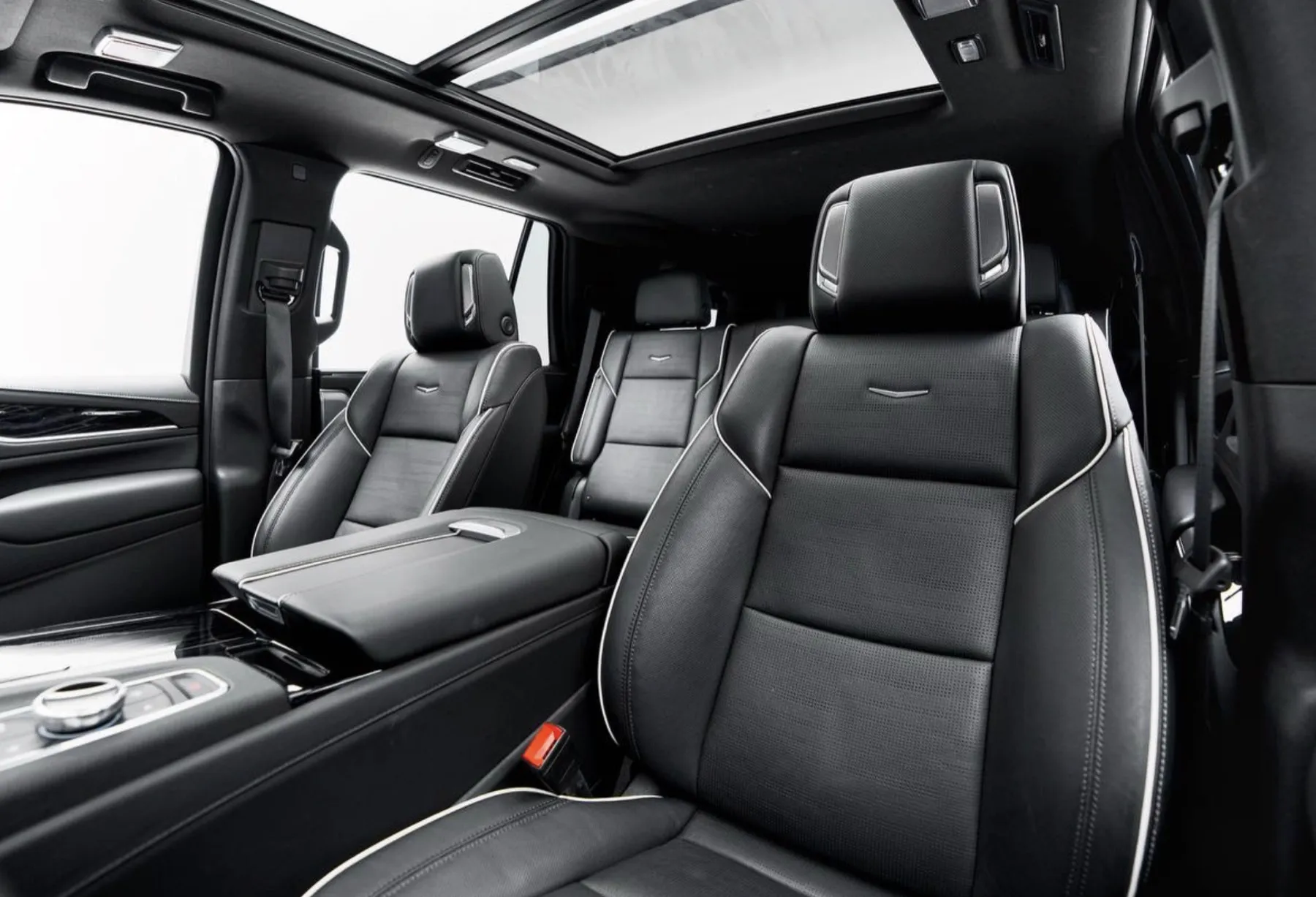 Cadillac Escalade seats view