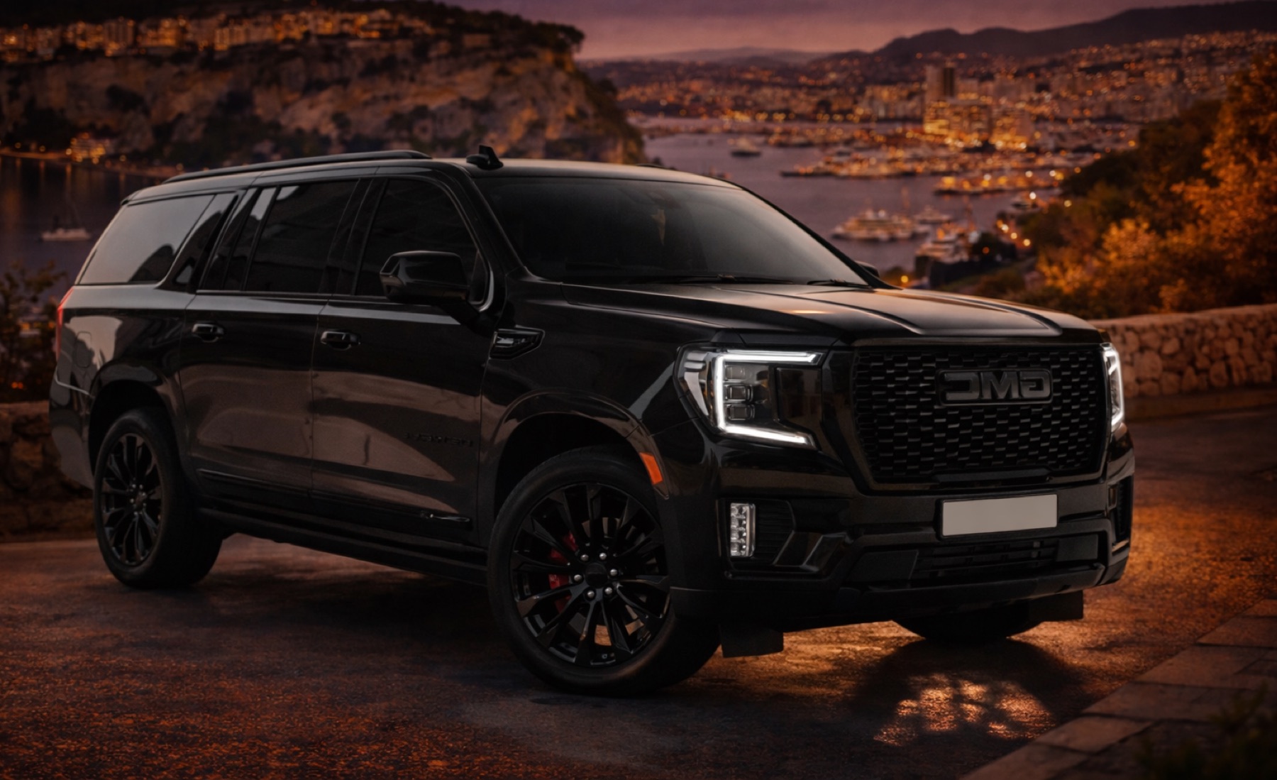 GMC Yukon Denali rental card