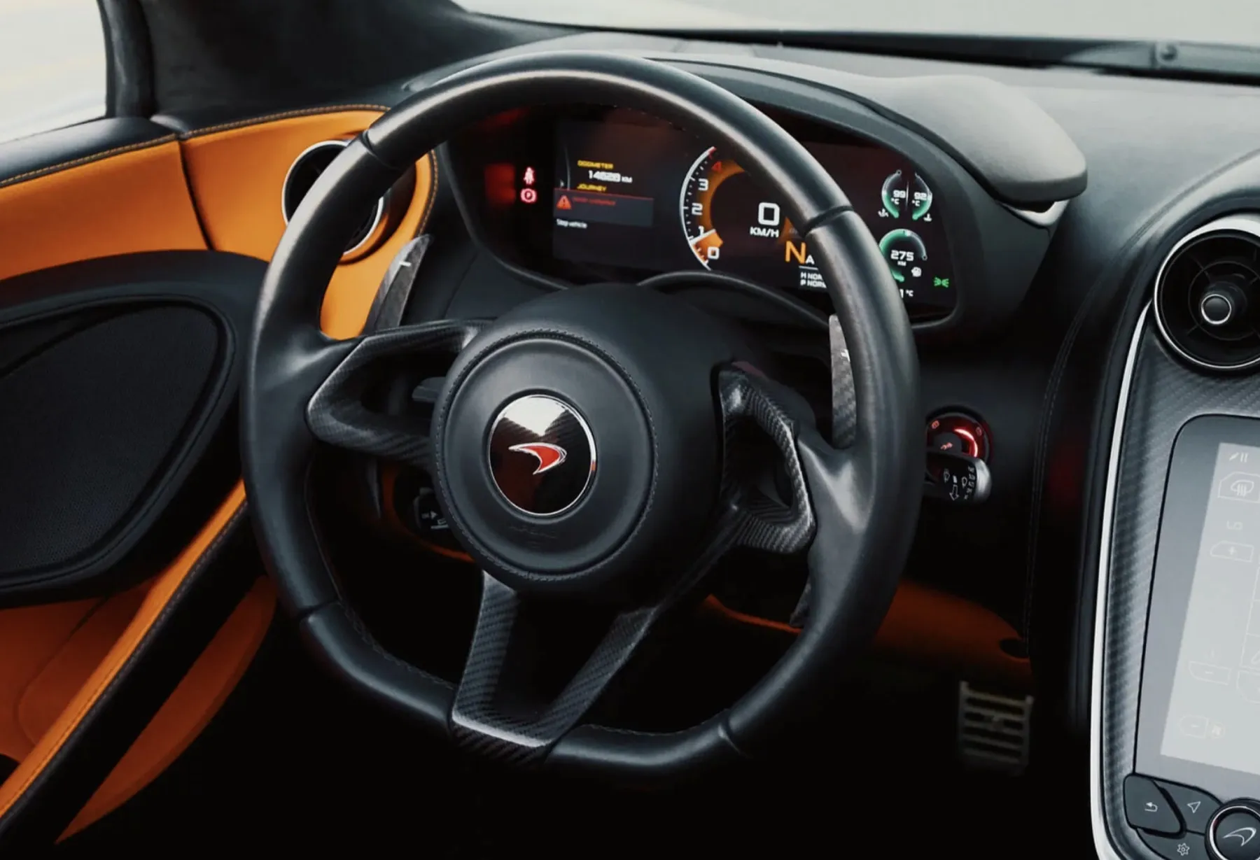 McLaren 570S detail view