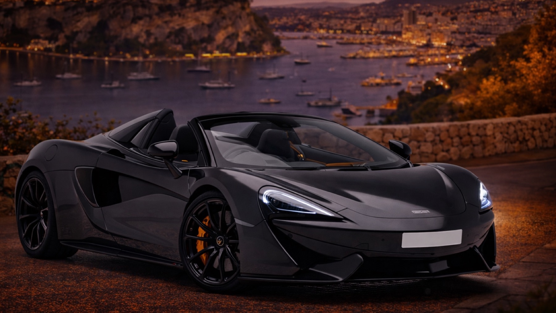 McLaren 570S rental card