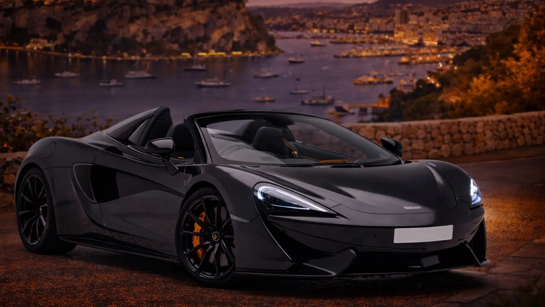 McLaren 570S rental card