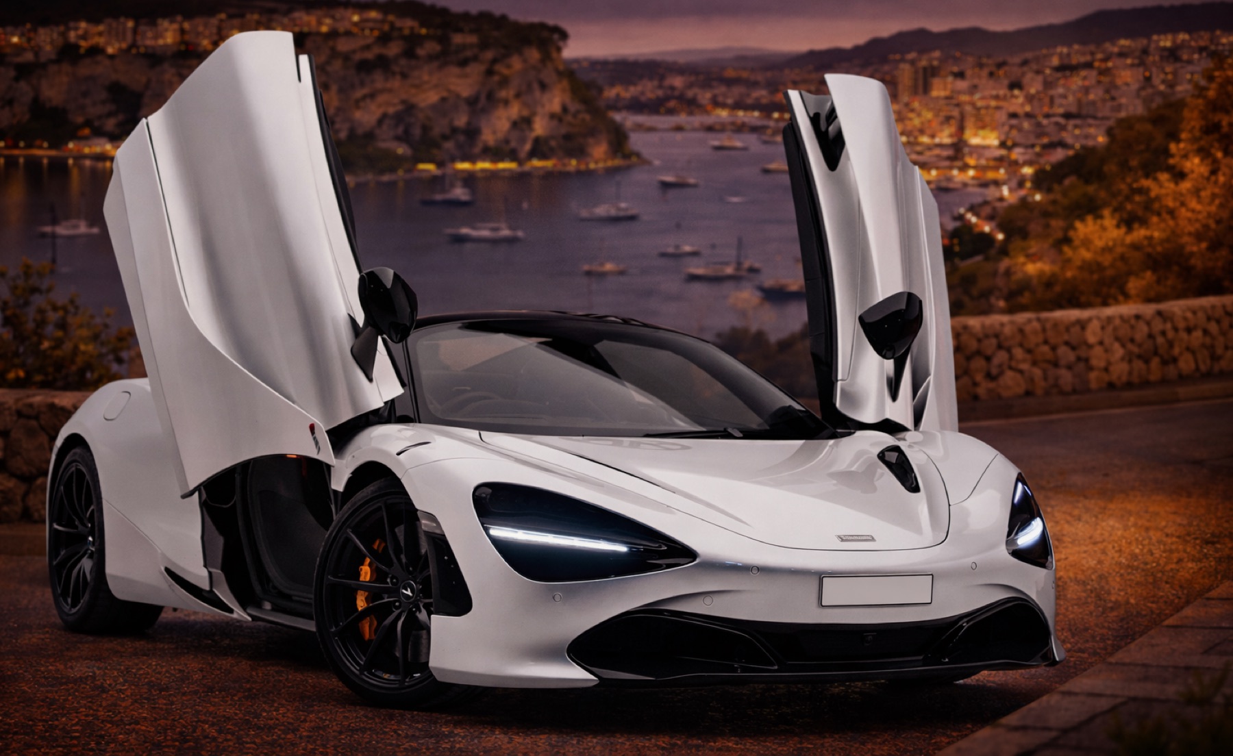 McLaren 720S rental card