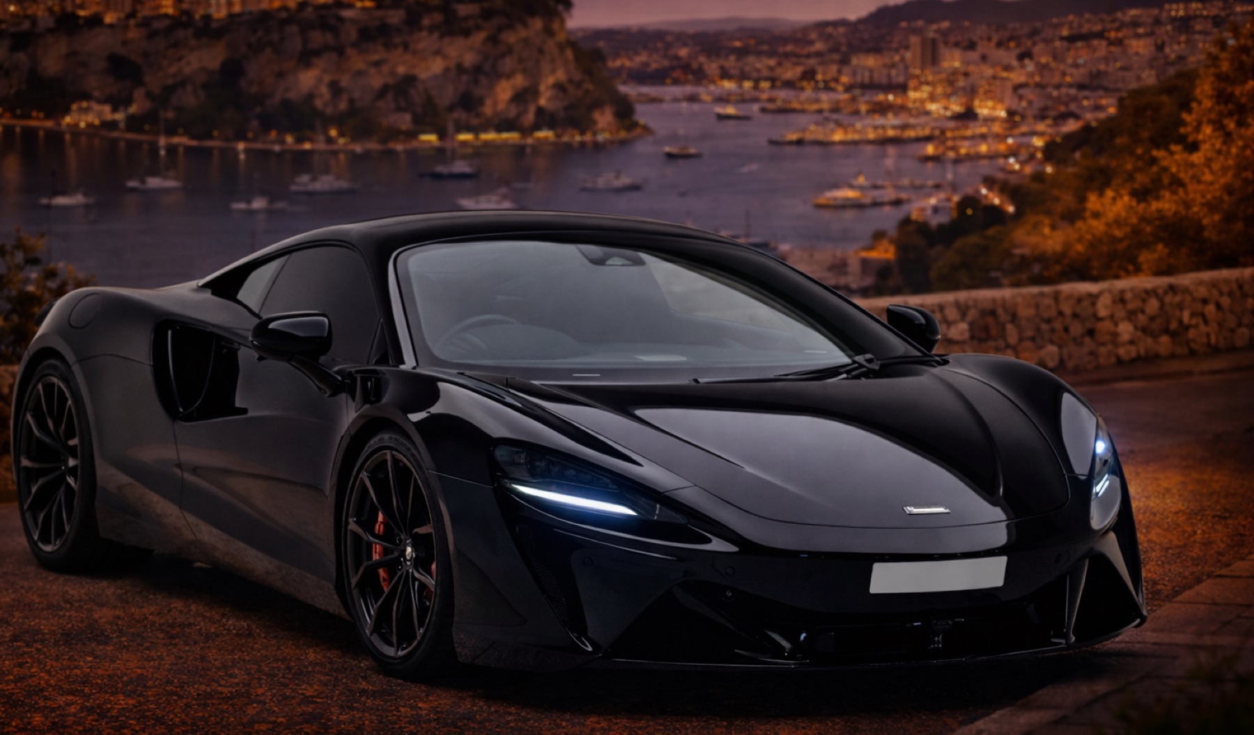 McLaren Artura rental card