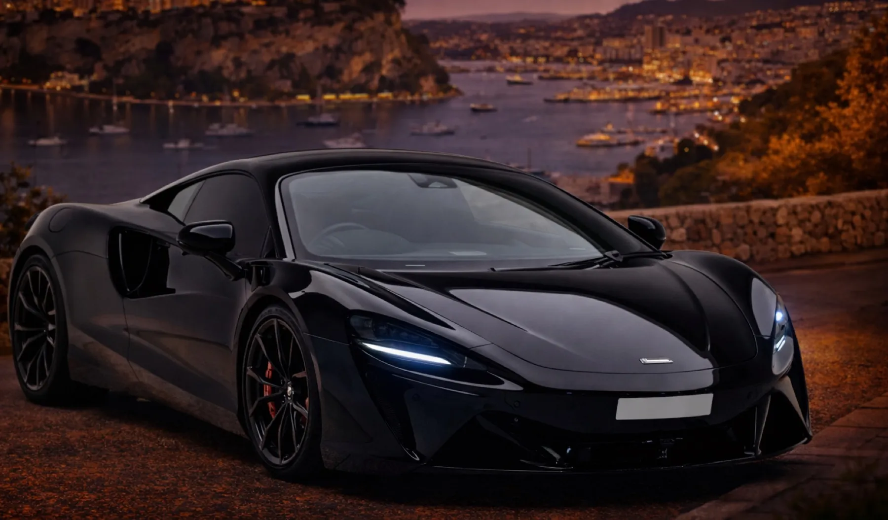 McLaren Artura rental card