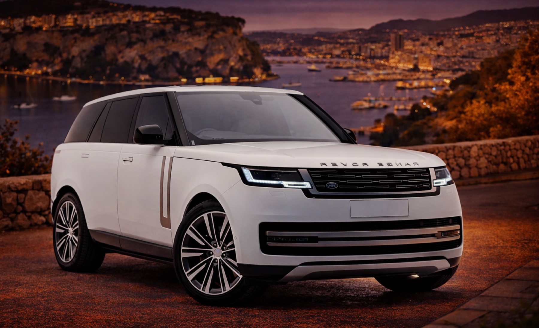 Range Rover Vogue rental card